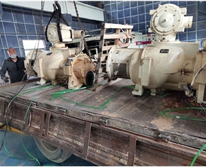 鶴煤集團(tuán)登?？諌簷C(jī)大修項(xiàng)目現(xiàn)場